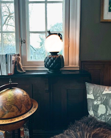 Lampa stołowa By Rydens Viva La Diva 4024510-4000 czarny/biały