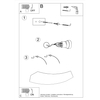 Sollux Lighting Kinkiet ceramiczny HATTOR SL.0837