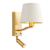 Kinkiet Endon Lighting Harvey 69092 biały/złoty