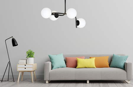 Lampa sufitowa KALF 4A BLACK Emibig 1030/4A biały/czarny