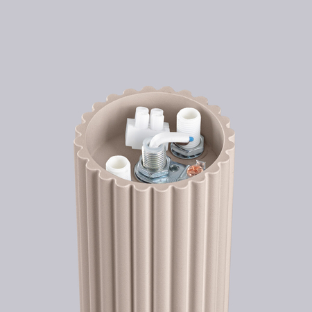 Sollux Lighting Plafon HALO taupe IP44 SL.1743