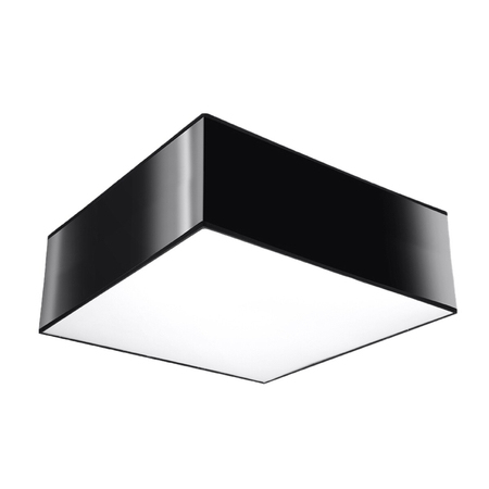 Sollux Lighting Plafon HORUS 25 czarny SL.0142