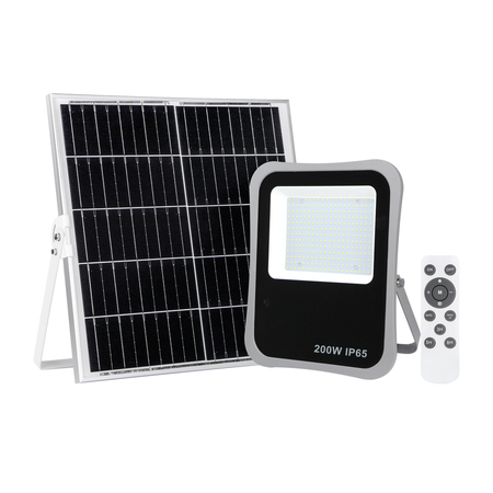 Lampa solarna Italux SLR-73142-200W Szary