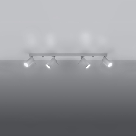 Sollux Lighting Plafon RING 4L biały SL.0331