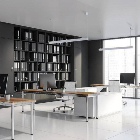 Lampa sufitowa Nowodvorski 8296 CL Office Pro LED 120, 31W, 4000K