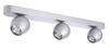 Lampa sufitowa PERA 3 ALUMINIUM Azzardo AZ1252 stalowy
