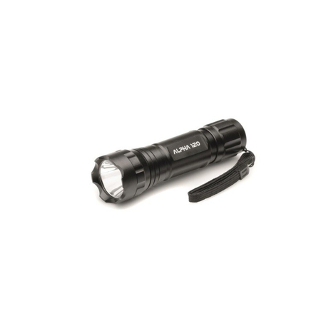 Latarka ręczna Falcon Eye ALPHA L-ALPHA-120 czarny