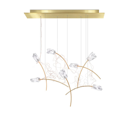 Lampa wisząca Slamp TULIP 7 LINEAR TULSM00PRS03CLDLNCEU