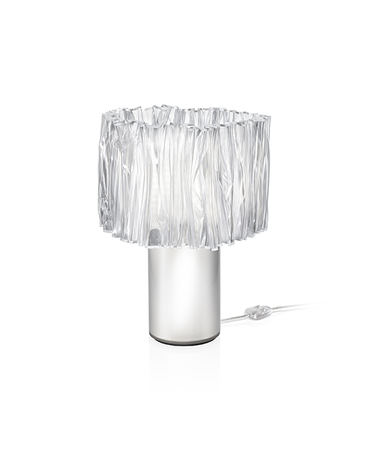 Lampa stołowa Slamp ACCORDÉON TABLE - PRISMA M ACRTM00WHT00000000EU przezroczysty