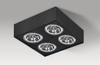Lampa sufitowa PAULO 4 230V BLACK/BLACK Azzardo AZ2887 czarny