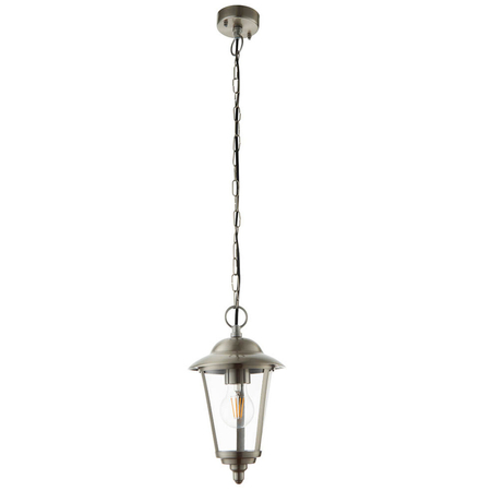 Endon Lighting Lampa zewnętrzna wisząca YG-865-SS stalowy