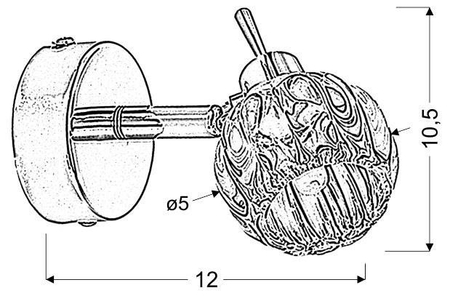Kinkiet Candellux 91-70289 Bombola 