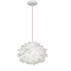 Lampa wisząca Slamp VELI SINGLE - COUTURE RED WIRE MINI VELSXS0CTR01RMS000EU