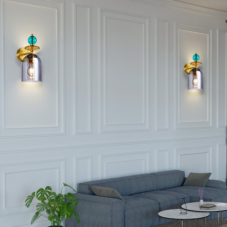 Light Prestige Kinkiet Tropea dymny 1xE27 LP-2004/1W SM