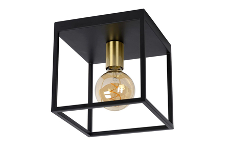 Lampa sufitowa Lucide RUBEN 00124/01/30 czarny/złoty