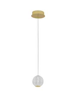 Lampa wisząca Luces Exclusivas CANA złoty LE42690