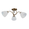 Lampa sufitowa Italux Lugano PND-5643-3-HBR Chromowy