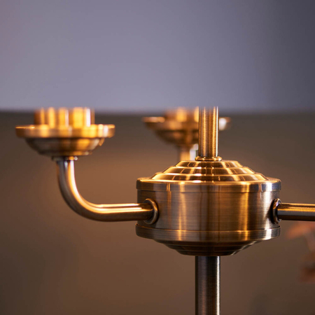 Lampa stołowa Endon Lighting Highclere 98932 mosiądz