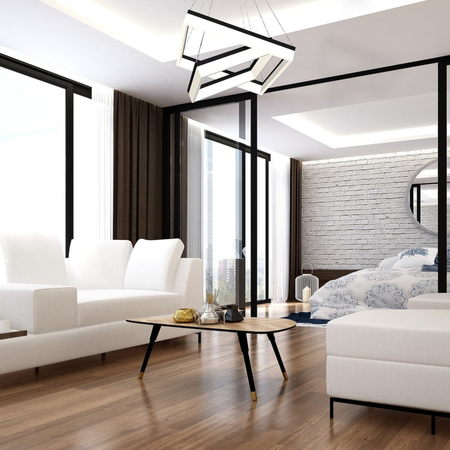 Milagro LAMPA WISZĄCA NERO 80W LED ML082 CZARNY