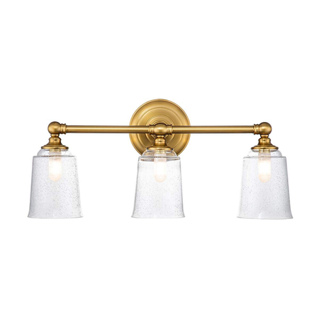 Kinkiet Elstead Lighting Huguenot Lake mosiądz FE-HUGOLAKE3BATH-BB