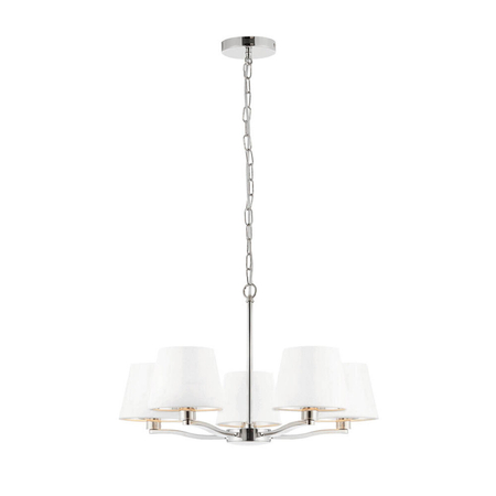 Endon Lighting Lampa wisząca 73022 biały/chrom
