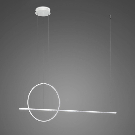 Lampa wisząca Linea No.2 120 40cm biała 4k