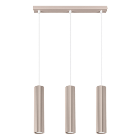 Sollux Lighting Lampa wisząca KARBON 3L taupe SL.1774