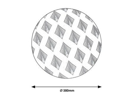 Lampa sufitowa Rabalux Benita 3078 biały wzorzysty