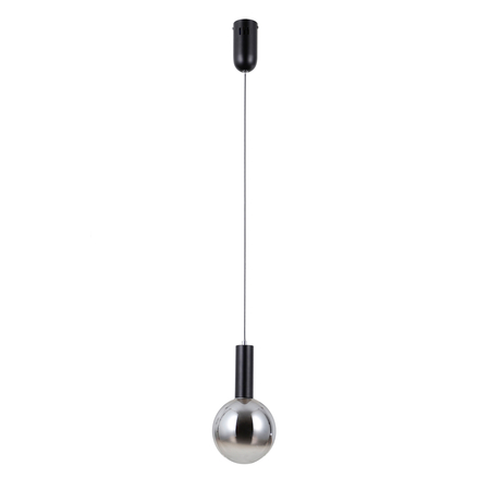 Lampa wisząca Italux Strela PND-34378-1S-BK Czarny mat