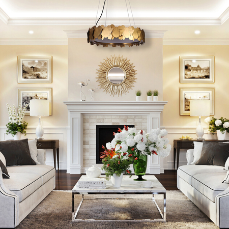 Milagro Lampa wisząca SOHO GOLD 24W LED ML6156 ZŁOTY