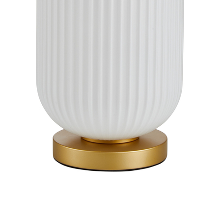 Lampa stołowa Italux Olmeto TB-28798-1-GD-WH Złoty