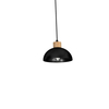 Milagro Lampa wisząca ERIK Black/Wood 5xE27 MLP7227 CZARNY