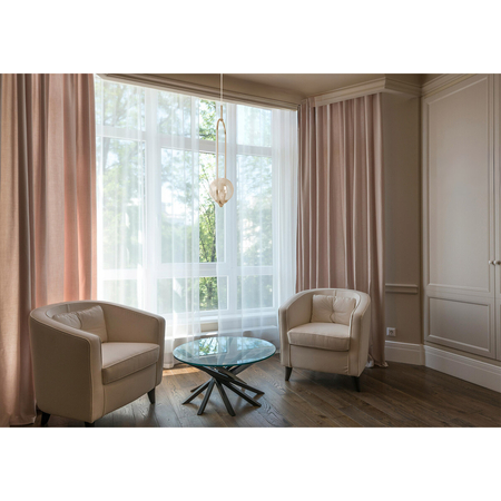 Lampa wisząca Kaja SVEN K-5396 złoty, bursztynowy