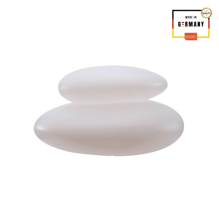 Kamień LED XL Lampa zewnętrzna ogrodowa 2700K Biała ciepła 40x69 32380W biały