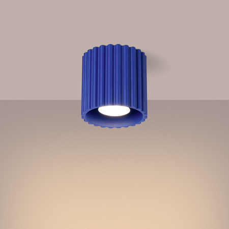 Sollux Lighting Plafon AURA 1 ultramaryna GU10 SL.1809