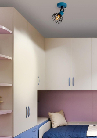 Kinkiet Lucide PAULIEN 08927/01/35 niebieski