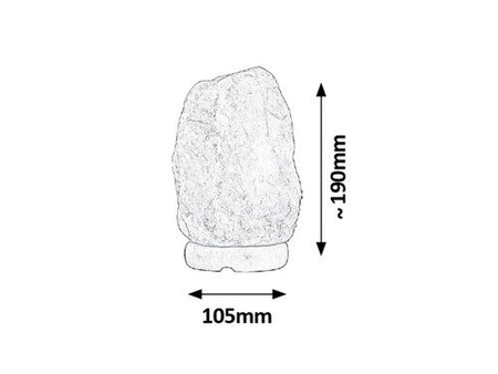 Lampa wewnętrzna Rabalux Rock 4120 pomarańczowy