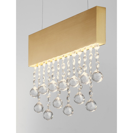 Lampa wisząca Luces Exclusivas OLEVIRA LE45145 złoty i odcienie złota
