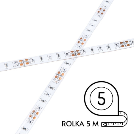 Taśma LED do uprawy roślin TL214RB - czerwony/niebieski krążek 5m [3 lata gwarancji]