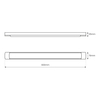 Eko-Light Listwa LED Batten 18W 60cm 4000K - Czarny ML0748 CZARNY