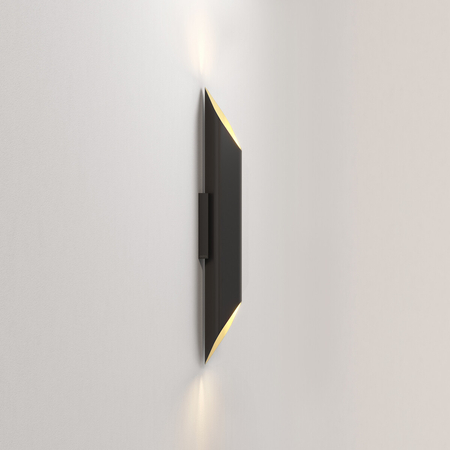 Kinkiet Astro Ako 600 Phase 1481017 Matowy Czarny / Złoty