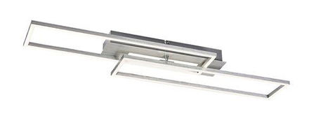 Lampa sufitowa Rabalux Demetrius 71012 srebrny/ szczotkowane aluminium