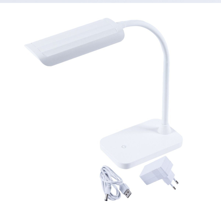 Lampka biurkowa Greenie Florence Biała 6W