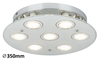 Lampa sufitowa Rabalux Naomi 2518 chrom