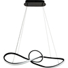Milagro Lampa wisząca Marco Black 42W LED ML8116 CZARNY