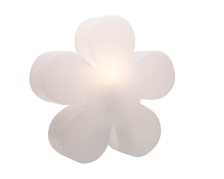 Kwiat LED Lampa zewnętrzna ogrodowa 2700K Biała ciepła Ø40cm 32404W biały