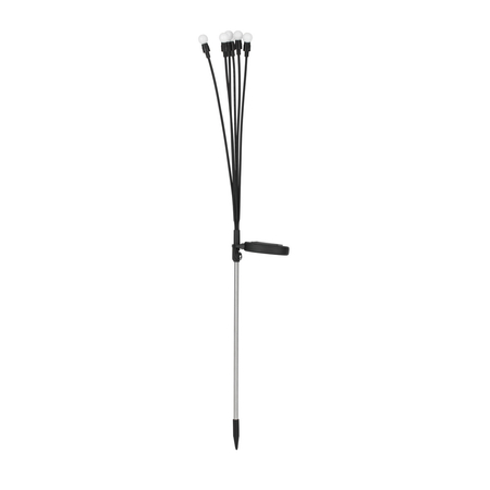 Lampa zewnętrzna Zuma Line VK018G-1 LAMPA ZEWNĘTRZNA SOLARNA SREBRNA/SILVER