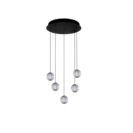 Lampa wisząca Azzardo EDEM AZ6017 BLACK