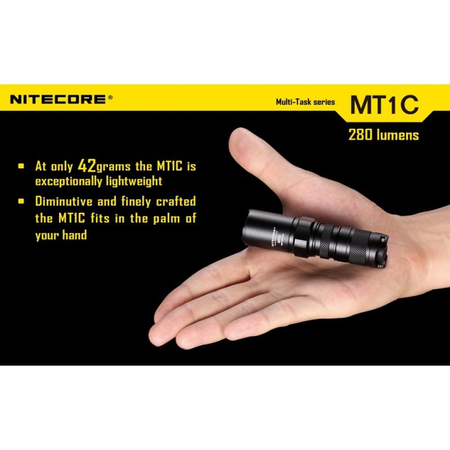 Latarka Nitecore MT1C Multi-Task 280 Lumenów