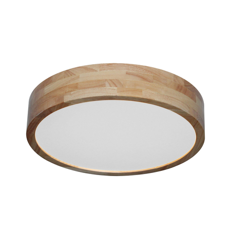 Plafon Italux Norton PLF-73827-3KS4KS65K-WO Biały, drewniany